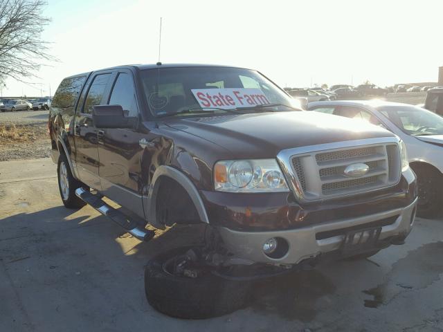 1FTPW14V88KD89043 - 2008 FORD F150 SUPER BROWN photo 1