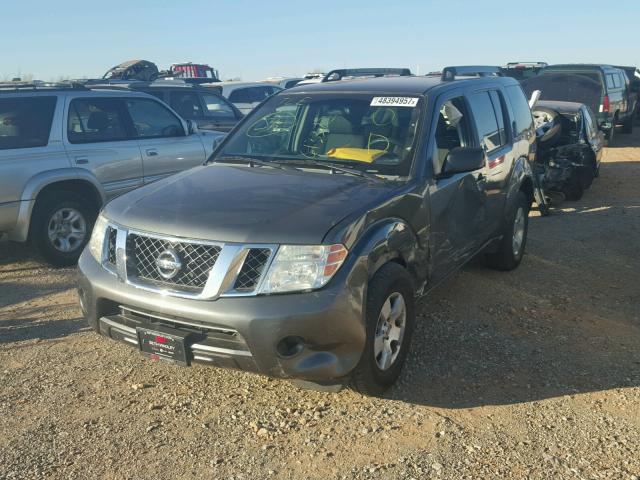 5N1AR18U19C613372 - 2009 NISSAN PATHFINDER GRAY photo 2