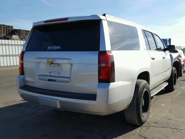 1GNSKJKC3FR523217 - 2015 CHEVROLET SUBURBAN K BEIGE photo 4