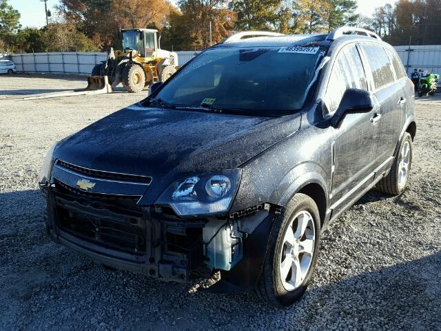 3GNAL3EK4FS506155 - 2015 CHEVROLET CAPTIVA LT GRAY photo 2