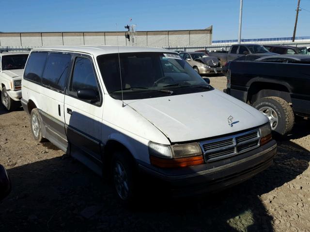 1P4GH54R3PX679806 - 1993 PLYMOUTH GRAND VOYA WHITE photo 1