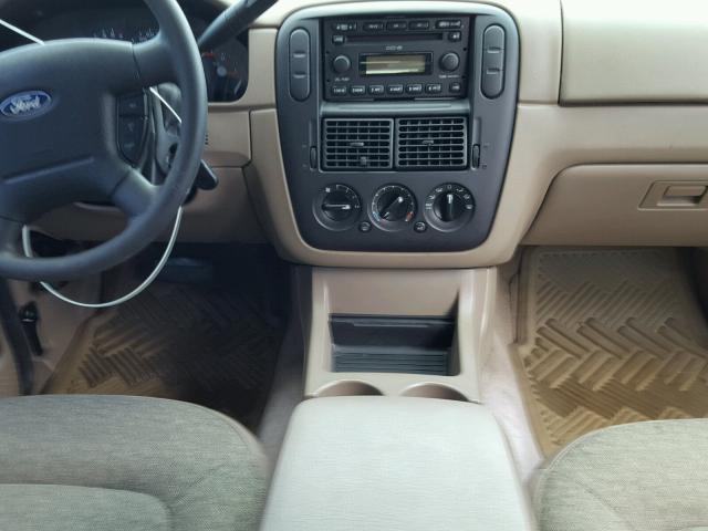 1FMZU62K24UC24507 - 2004 FORD EXPLORER X BEIGE photo 9