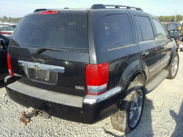1A8HX58267F509012 - 2007 CHRYSLER ASPEN LIMI BLACK photo 4