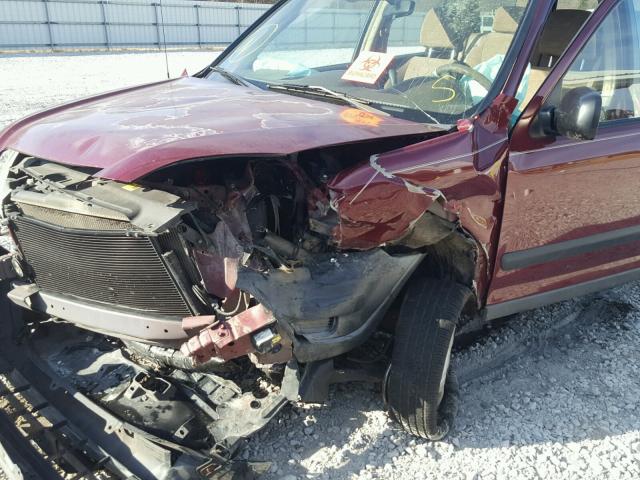 JHLRD684X3C007629 - 2003 HONDA CR-V LX MAROON photo 9