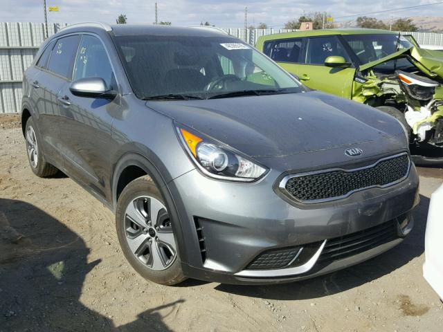 KNDCB3LC8J5170058 - 2018 KIA NIRO FE GRAY photo 1