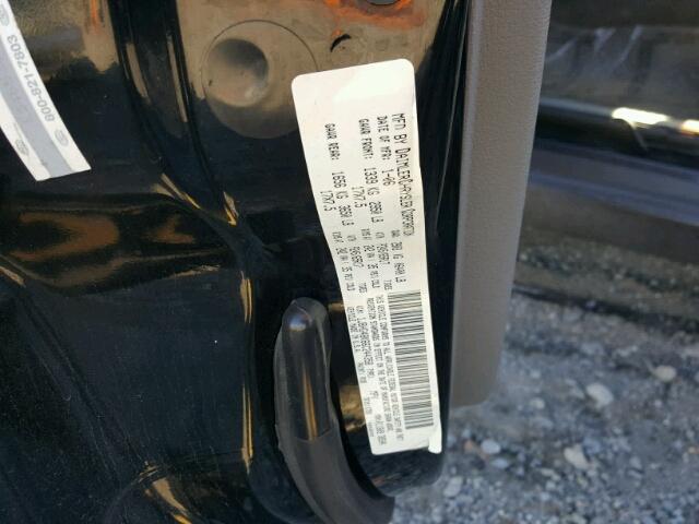 1J8HG48K66C244358 - 2006 JEEP COMMANDER BLACK photo 10