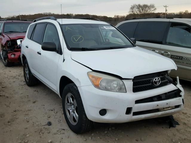 JTMBD33V386074236 - 2008 TOYOTA RAV4 WHITE photo 1