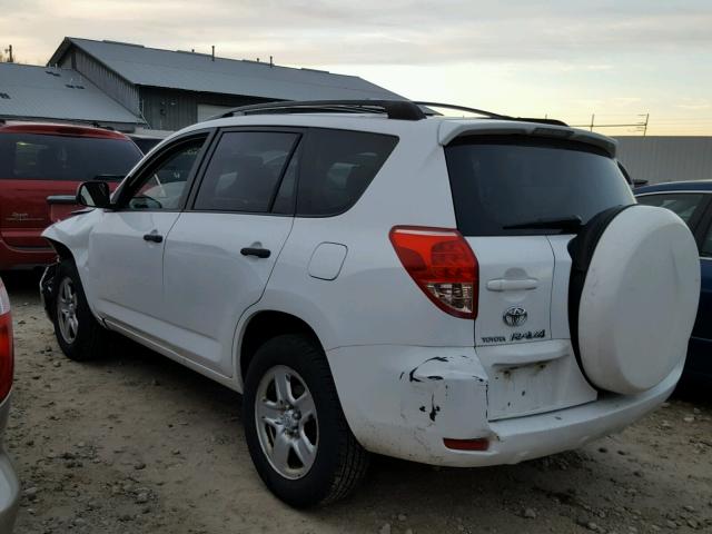 JTMBD33V386074236 - 2008 TOYOTA RAV4 WHITE photo 4