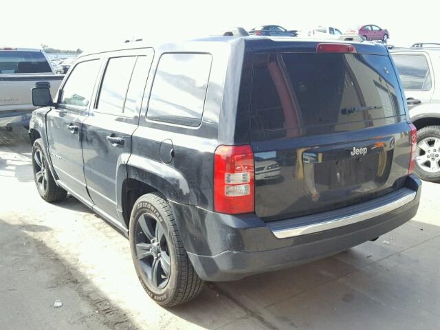 1C4NJPFA5CD704588 - 2012 JEEP PATRIOT LA BLACK photo 3