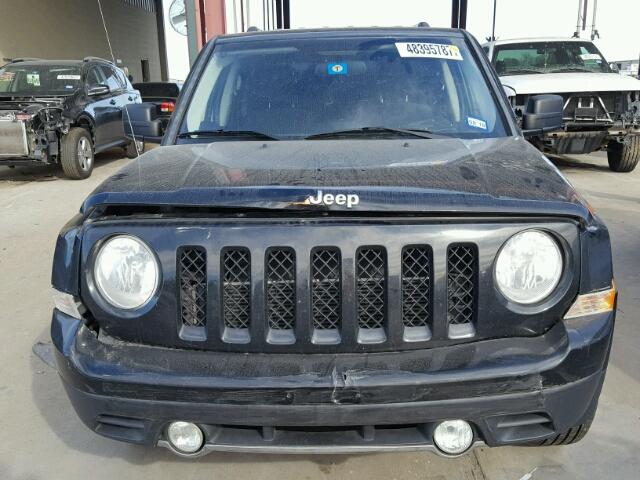 1C4NJPFA5CD704588 - 2012 JEEP PATRIOT LA BLACK photo 9