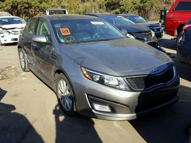 5XXGN4A70FG421355 - 2015 KIA OPTIMA EX GRAY photo 1