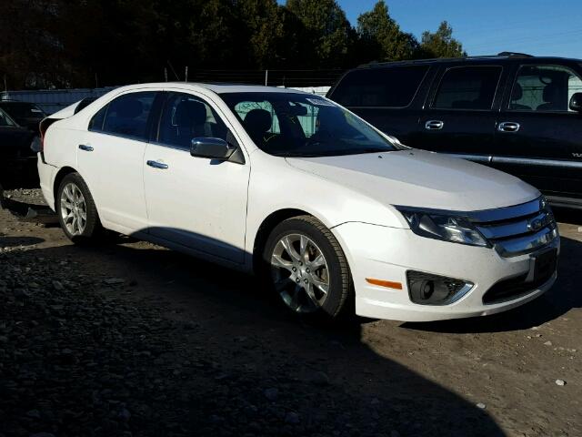 3FAHP0JA3BR124259 - 2011 FORD FUSION SEL WHITE photo 1