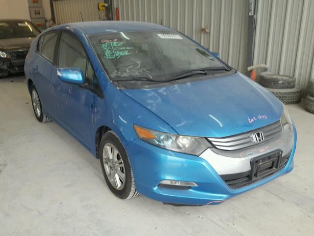 JHMZE2H75AS035546 - 2010 HONDA INSIGHT EX BLUE photo 1