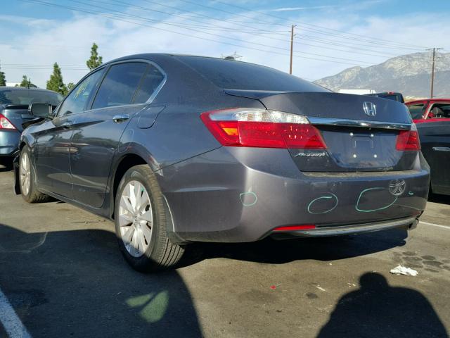 1HGCR2F88FA032212 - 2015 HONDA ACCORD EXL GRAY photo 3