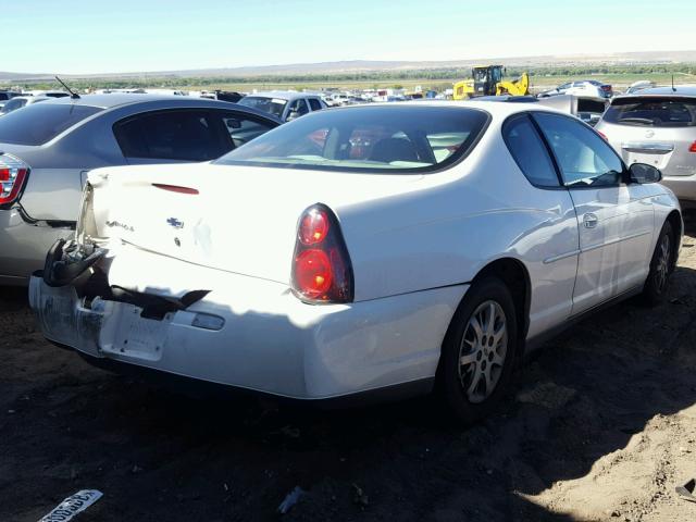 2G1WW12EX29311718 - 2002 CHEVROLET MONTE CARL თეთრი ფოტო 4