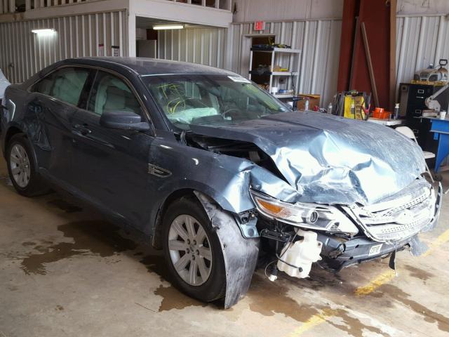 1FAHP2DWXAG122453 - 2010 FORD TAURUS SE BLUE photo 1