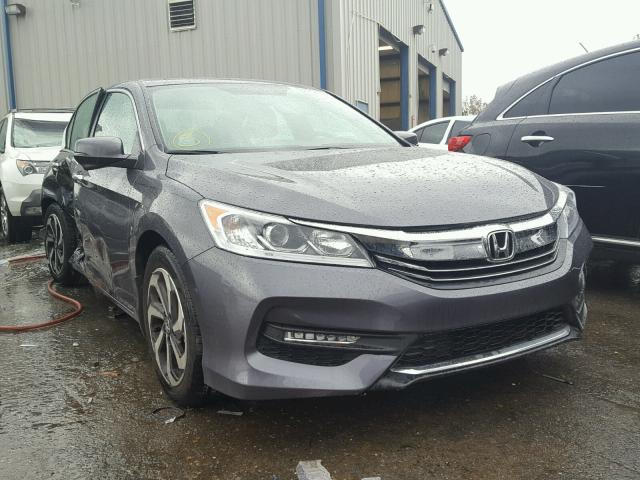 1HGCR2F7XGA217936 - 2016 HONDA ACCORD EX GRAY photo 1