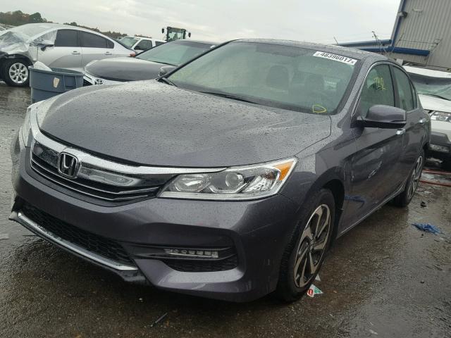 1HGCR2F7XGA217936 - 2016 HONDA ACCORD EX GRAY photo 2