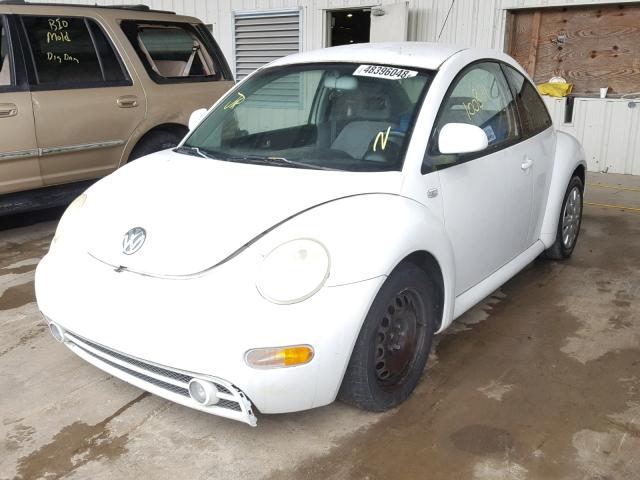 3VWCA21C1XM409420 - 1999 VOLKSWAGEN NEW BEETLE 白色 照片 2
