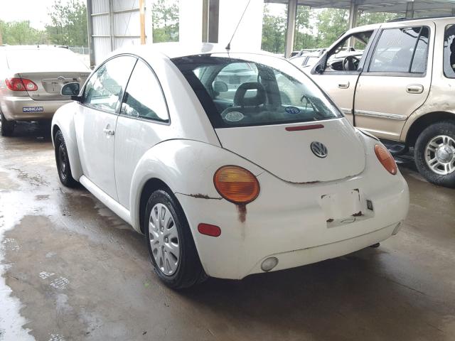 3VWCA21C1XM409420 - 1999 VOLKSWAGEN NEW BEETLE 白色 照片 3