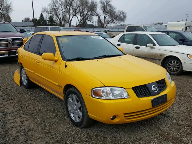 3N1CB51D06L567135 - 2006 NISSAN SENTRA 1.8 YELLOW photo 1