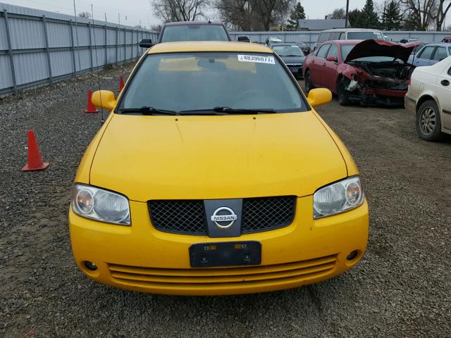 3N1CB51D06L567135 - 2006 NISSAN SENTRA 1.8 YELLOW photo 9