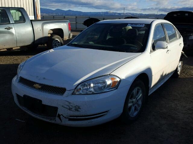 2G1WA5E37G1137337 - 2016 CHEVROLET IMPALA LIM WHITE photo 2