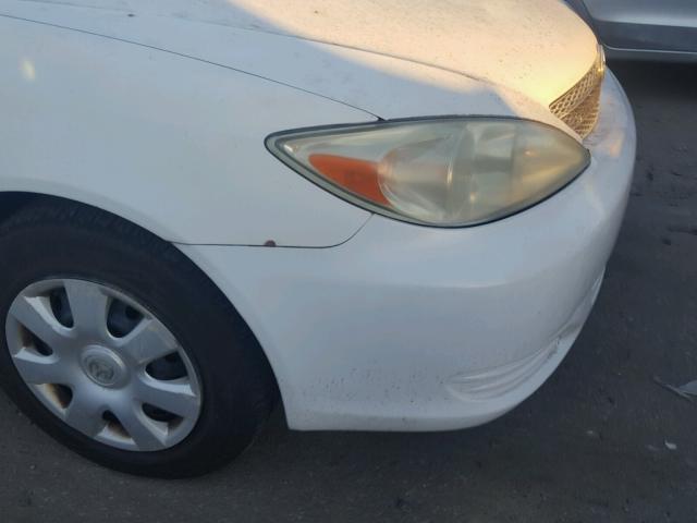 4T1BE32K83U179018 - 2003 TOYOTA CAMRY LE 白色 照片 9