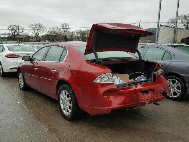 1G4HD572X8U152718 - 2008 BUICK LUCERNE CX RED photo 3