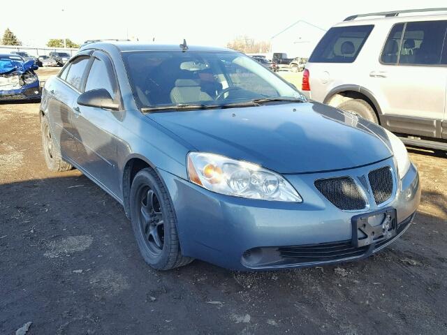 1G2ZG57BX94128294 - 2009 PONTIAC G6 TEAL photo 1