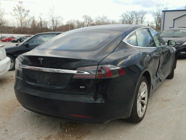 5YJSA1E1XGF159049 - 2016 TESLA MODEL S BLACK photo 4