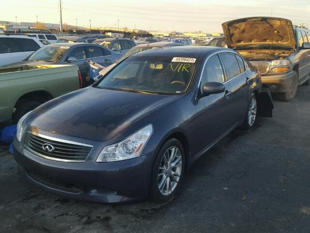 JNKBV61E37M715170 - 2007 INFINITI G35 GRAY photo 2