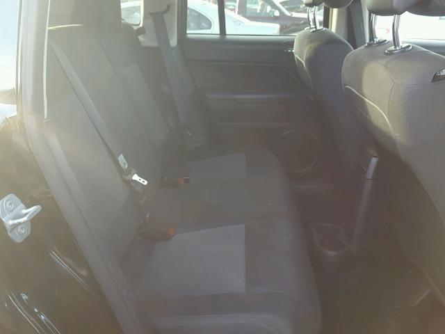 1C4NJCBA0CD632536 - 2012 JEEP COMPASS SP BLACK photo 6