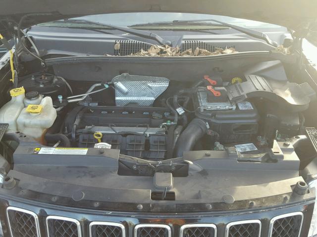 1C4NJCBA0CD632536 - 2012 JEEP COMPASS SP BLACK photo 7