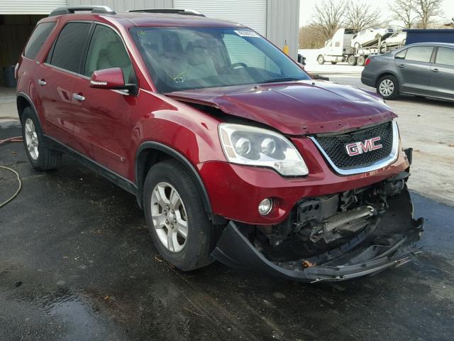 1GKER23D39J163369 - 2009 GMC ACADIA SLT წითელი ფოტო 1