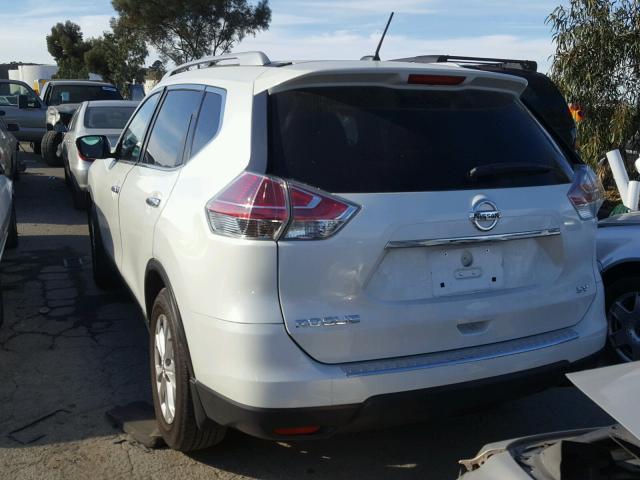 5N1AT2MNXGC838604 - 2016 NISSAN ROGUE S WHITE photo 3