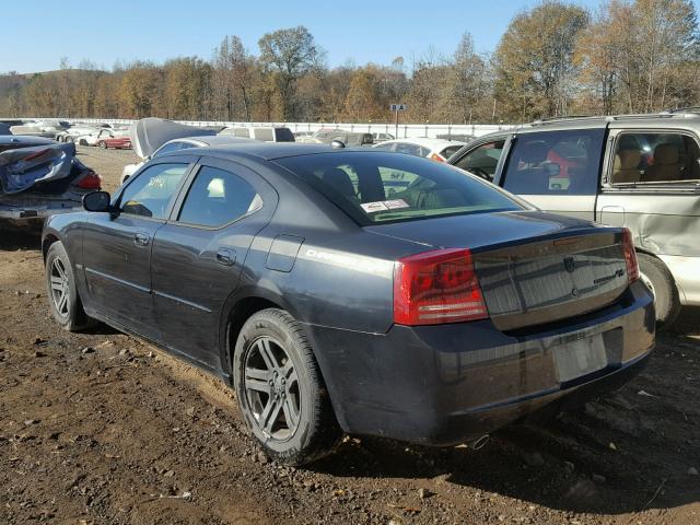 2B3KA53H96H111611 - 2006 DODGE CHARGER R/ BLACK photo 3