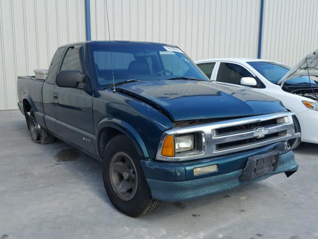 1GCCS19X0VK172750 - 1997 CHEVROLET S TRUCK S1 GREEN photo 1