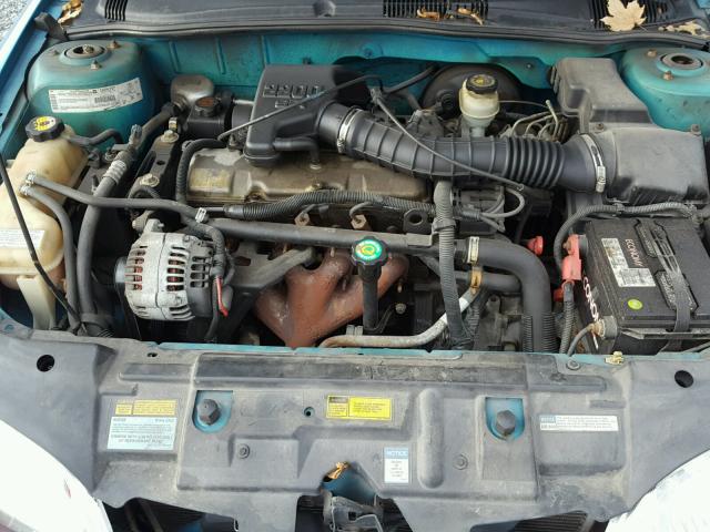 1G1JC5241Y7288759 - 2000 CHEVROLET CAVALIER BLUE photo 7