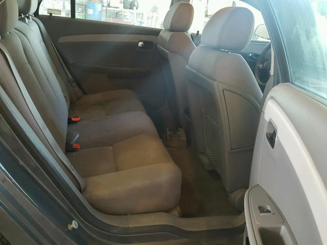 1G1ZG57B794148572 - 2009 CHEVROLET MALIBU LS ნაცრისფერი ფოტო 6