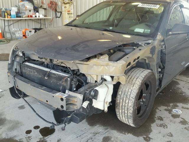 1G1ZG57B794148572 - 2009 CHEVROLET MALIBU LS ნაცრისფერი ფოტო 9