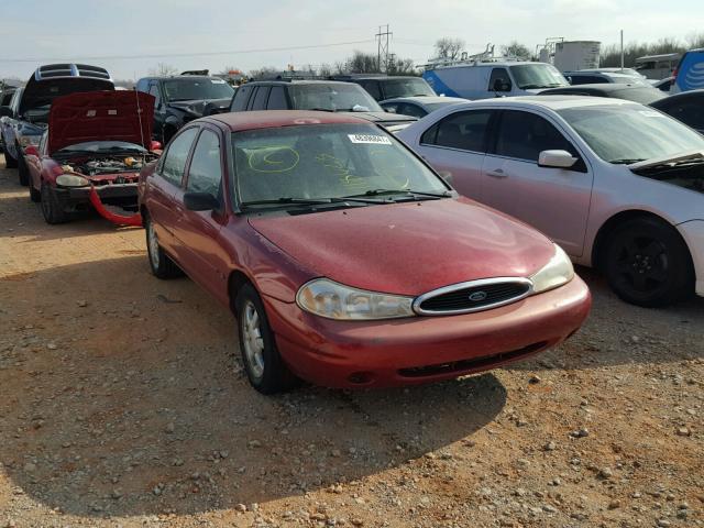 1FAFP66LXYK118623 - 2000 FORD CONTOUR SE RED photo 1