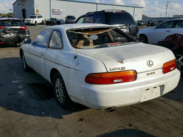 JT8JZ31C3N0003209 - 1992 LEXUS SC 300 WHITE photo 3