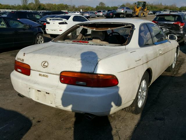 JT8JZ31C3N0003209 - 1992 LEXUS SC 300 WHITE photo 4