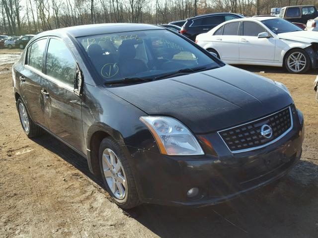 3N1AB61E58L730970 - 2008 NISSAN SENTRA 2.0 BLACK photo 1