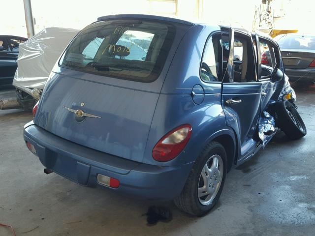 3A4FY48B46T216049 - 2006 CHRYSLER PT CRUISER BLUE photo 4