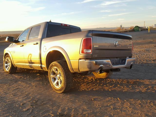 1C6RR7NTXDS558089 - 2013 RAM 1500 LARAM GRAY photo 3