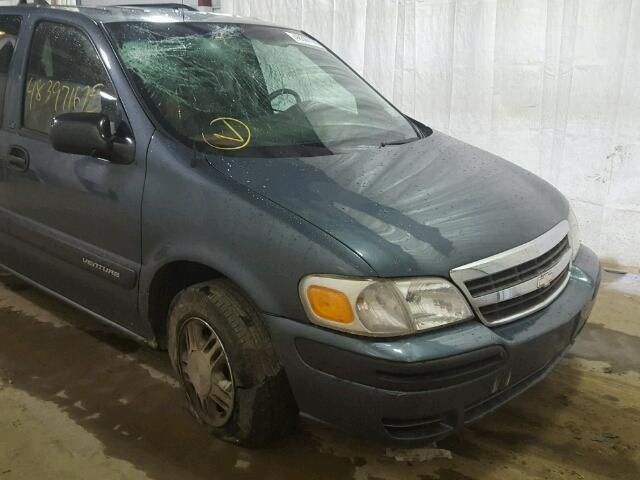 1GNDV23E45D134250 - 2005 CHEVROLET VENTURE LS BLUE photo 9