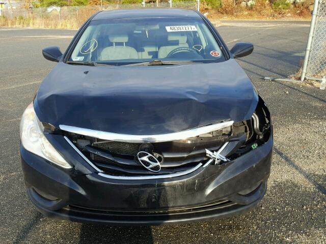 5NPEB4ACXBH068327 - 2011 HYUNDAI SONATA GLS BLACK photo 9