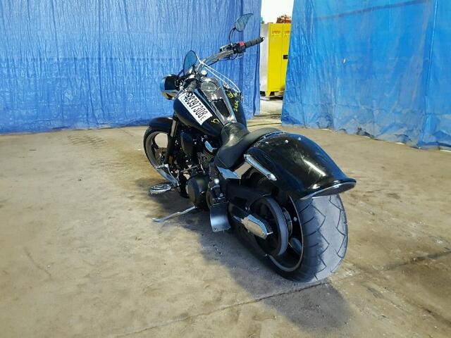 JYAVP27E19A009954 - 2009 YAMAHA XV1900 CU BLACK photo 3